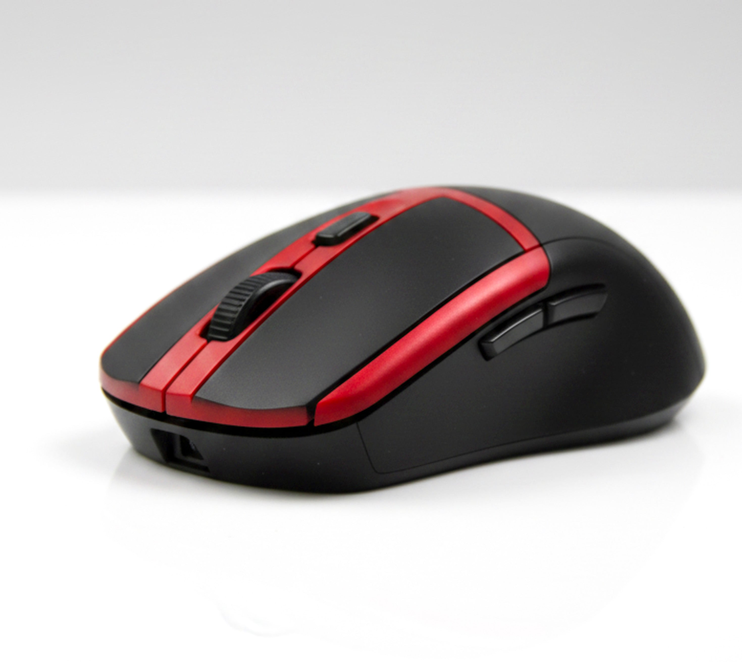 Mouse Sem Fio Wireless Lehmox LEY-172 2.4GHz USB Ergonômico para PC e Notebook Vermelho