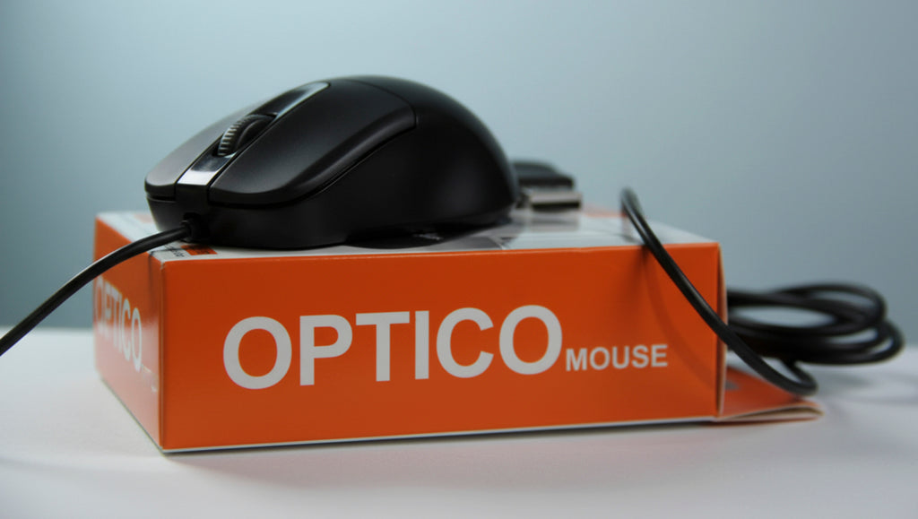 Mouse Óptico USB com Fio Lehmox LEY-1505 para PC e Notebook Preto