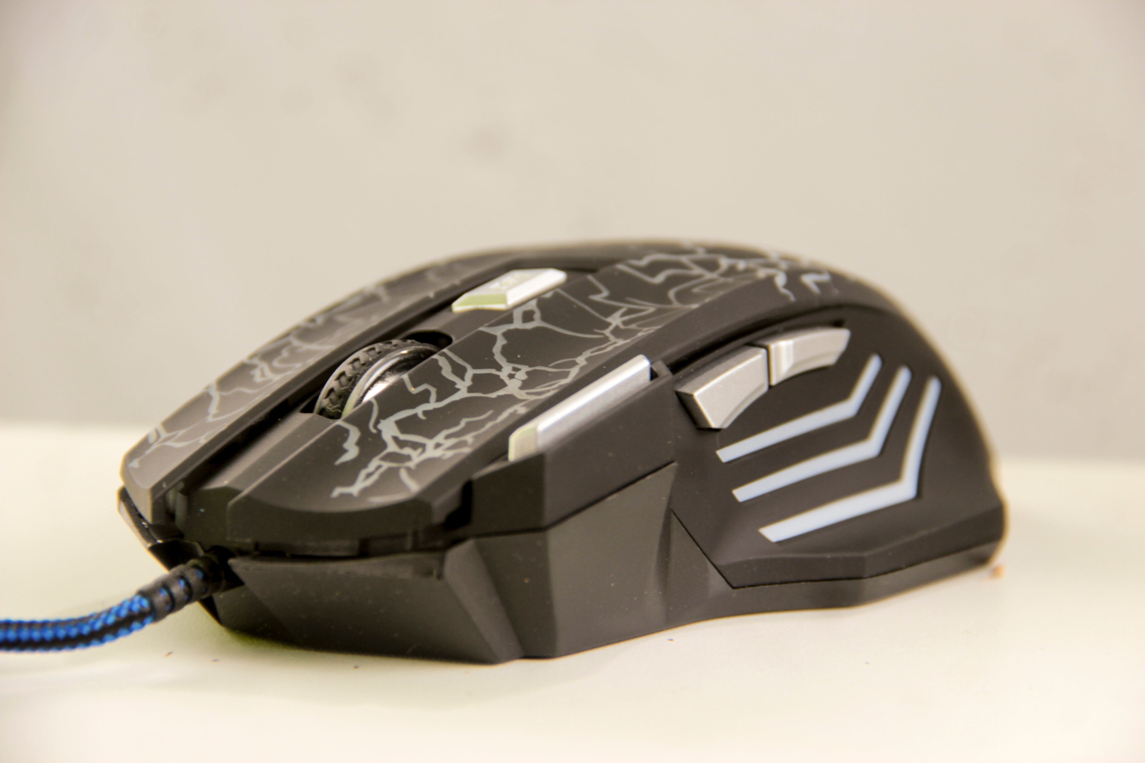 Mouse Gamer Lehmox LEY-A7 RGB USB 2400 DPI 6 Botões LED Gamer