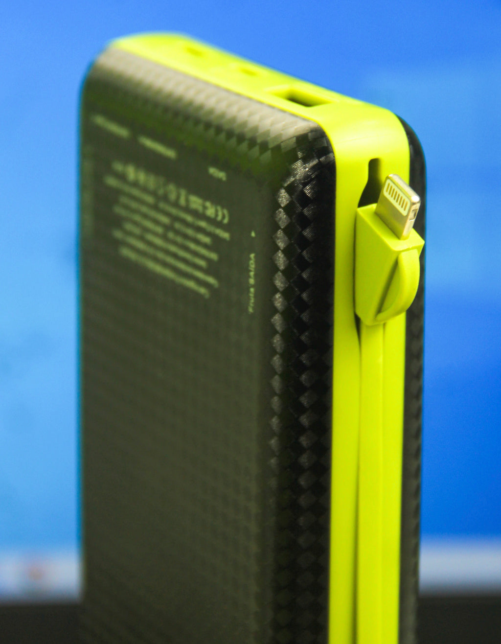 Carregador portátil Power Bank 20.000mAh PN-959 Carregador Portátil 3 Saídas