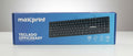 Teclado Maxprint OfficeEasy USB 2.0 ABNT2 Preto 60000153