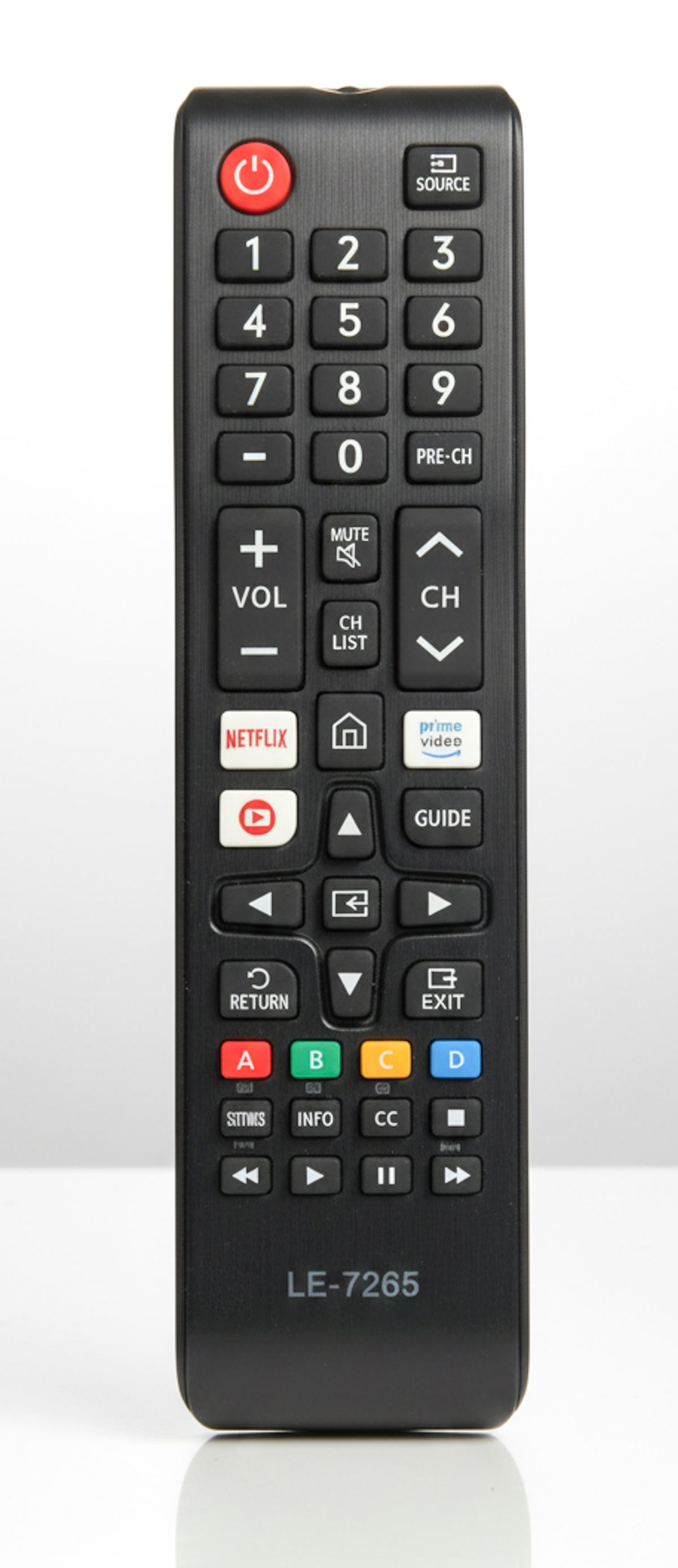 Controle Remoto Smart LE-7265 para TV Samsung Netflix Prime Video
