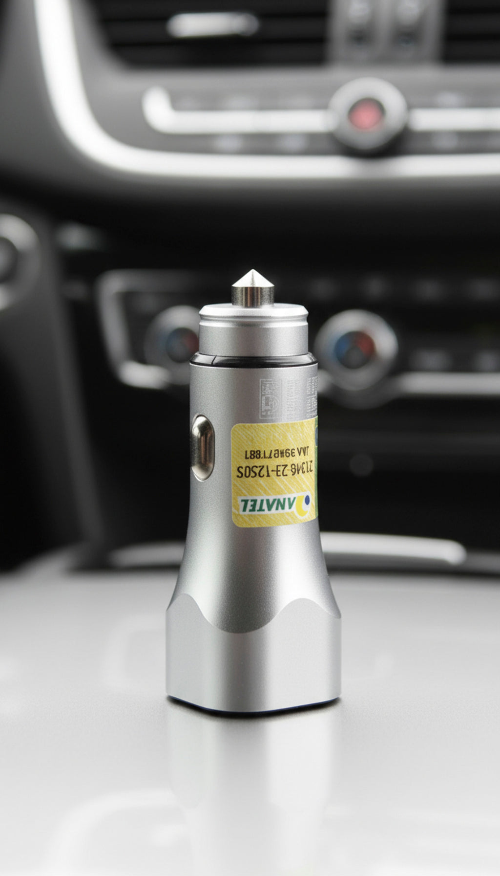 Carregador Veicular Turbo 48W USB + USB-C Carregamento Rápido LE-537
