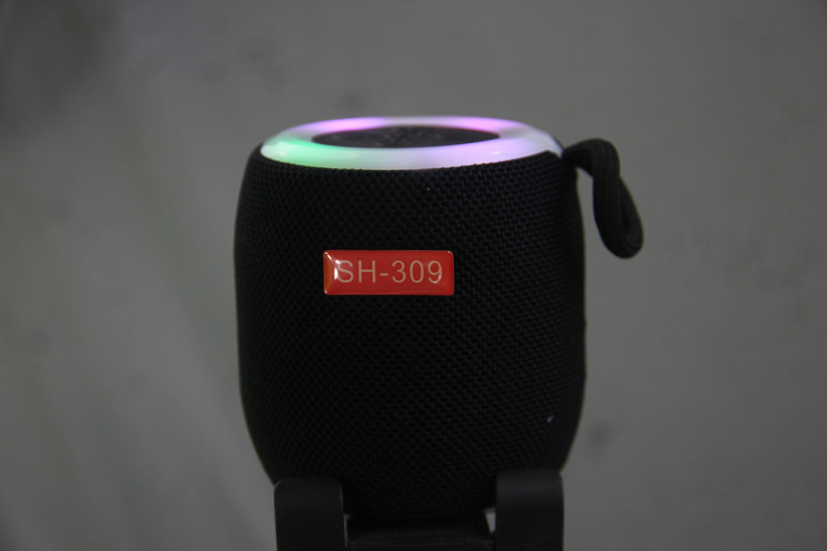 Caixa de som SH-309 é um alto-falante portátil ultracompacto
