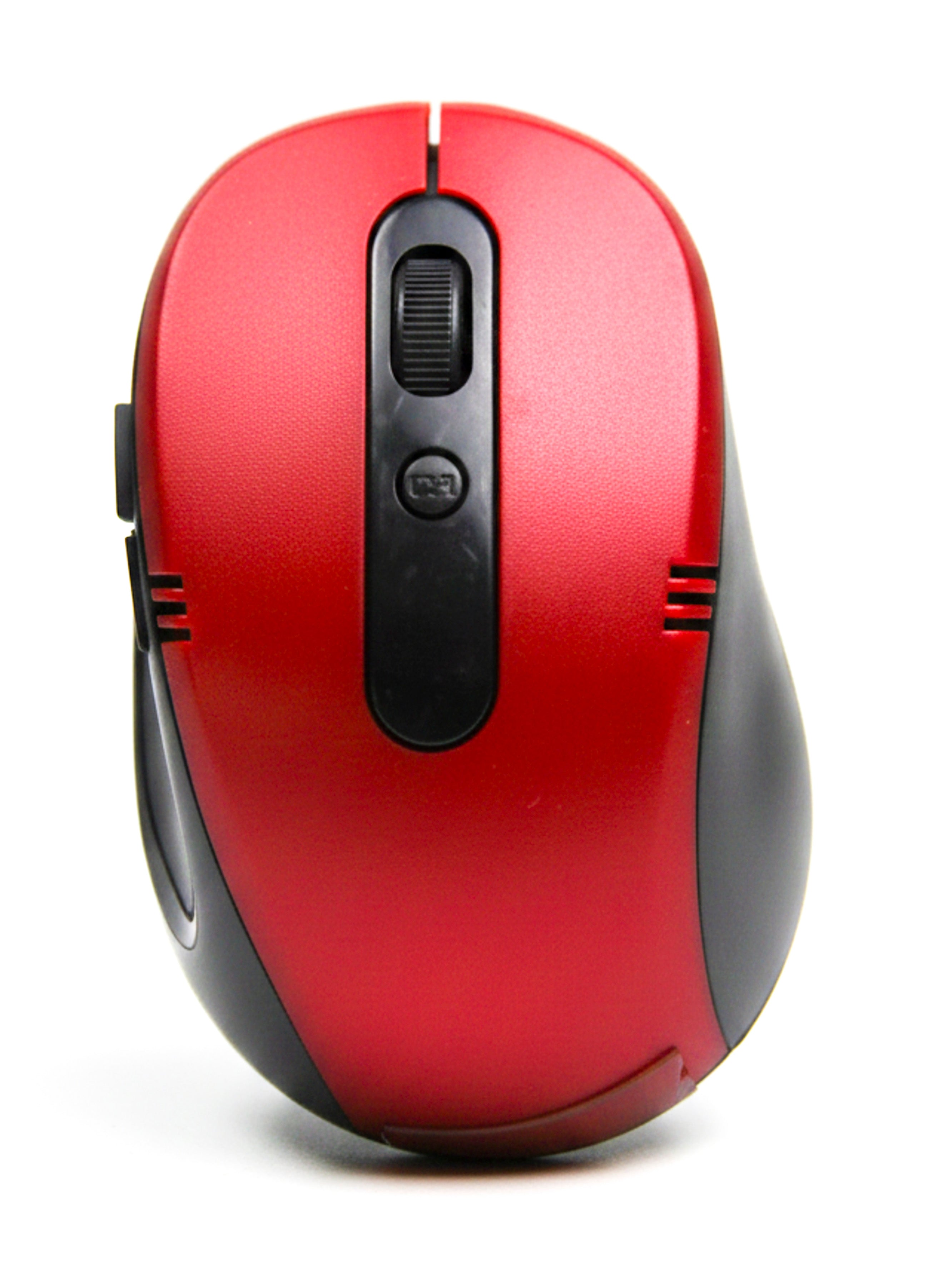 Mouse Sem Fio Wireless Lehmox LEY-172 2.4GHz USB Ergonômico para PC e Notebook Vermelho