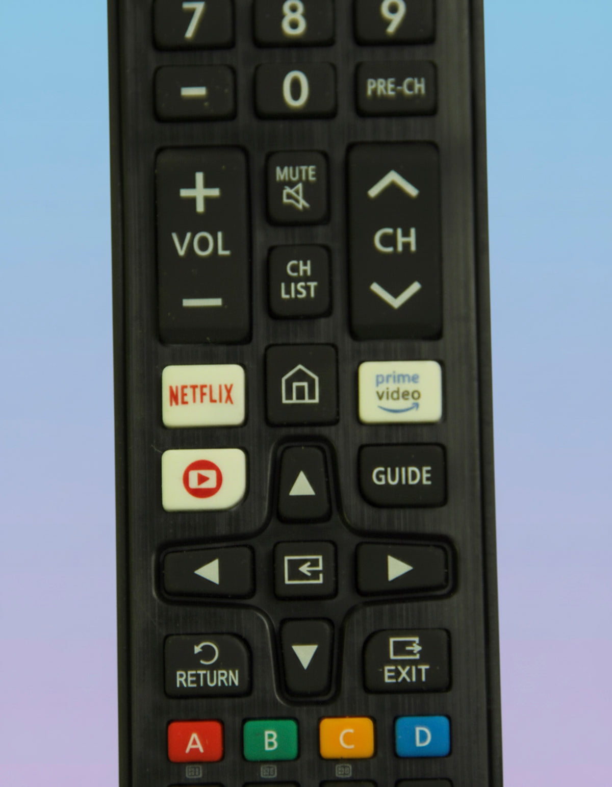 Controle Remoto Smart LE-7265 para TV Samsung Netflix Prime Video