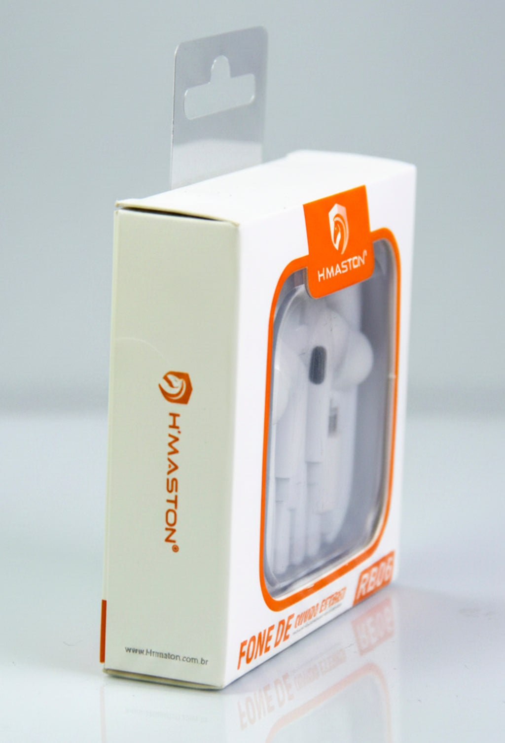 Fone de Ouvido Lightning para iPhone H'Maston RB06 com Microfone e Controle de Volume