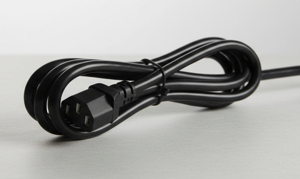 Cabo de Força Tripolar 3 Pinos 1,5 Metros para PC Monitor Impressora Bivolt