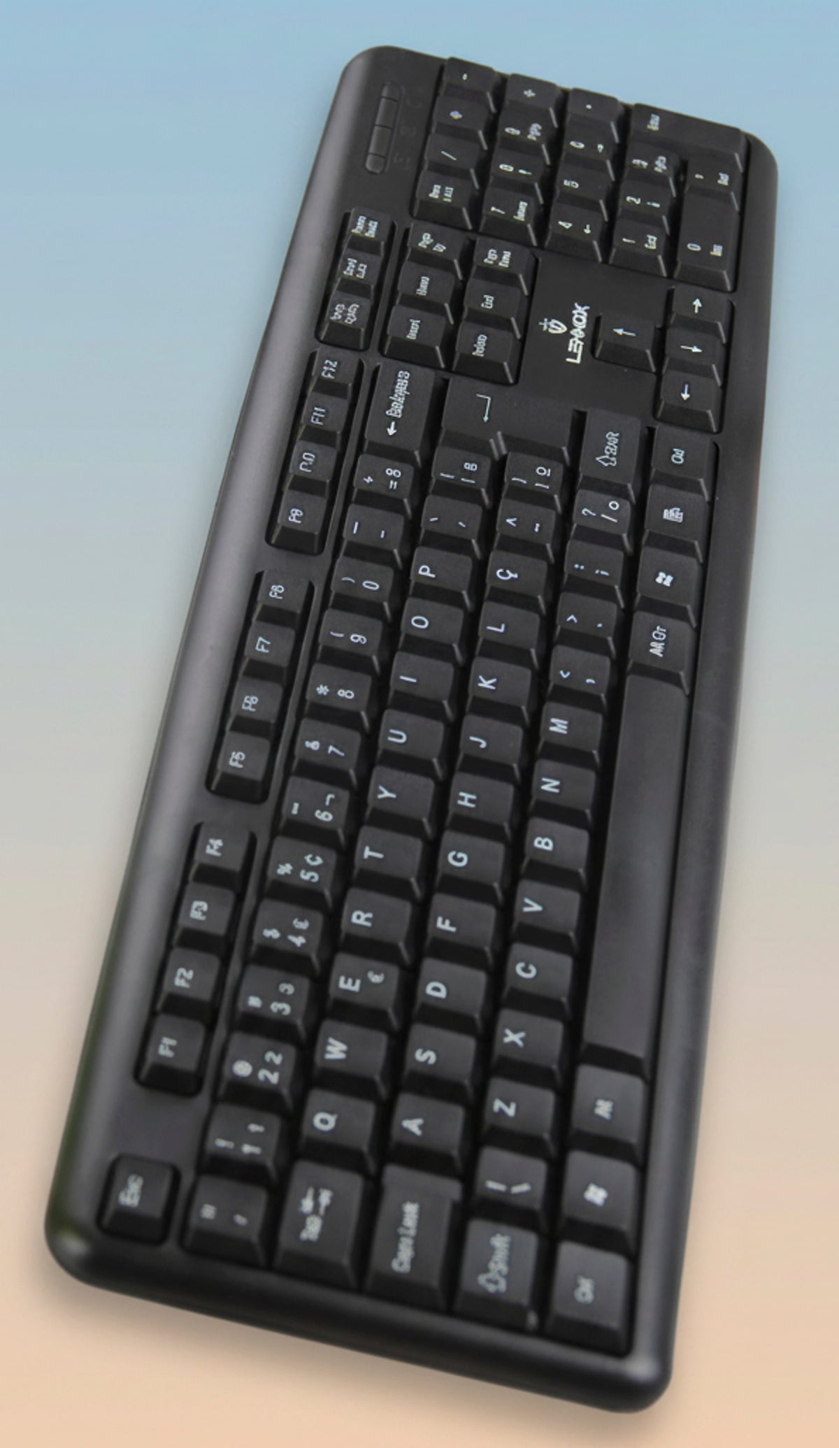 Teclado Kit Teclado e Mouse com Fio USB Lehmox LEY-214 Preto ABNT2