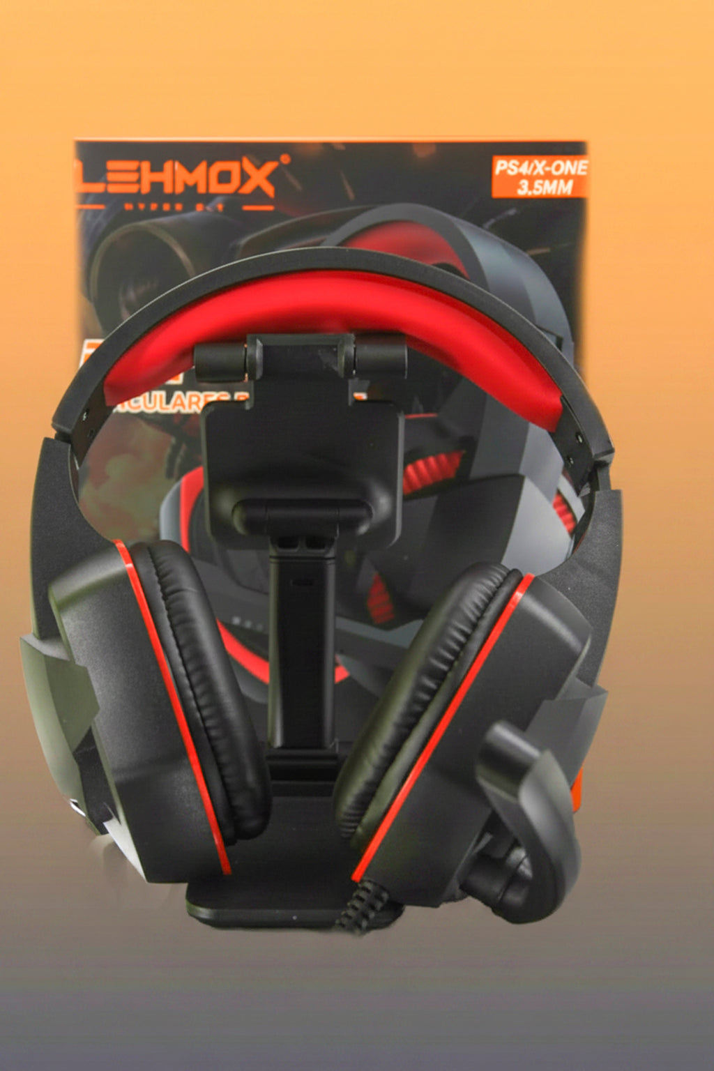 Fone gamer Headset Gamer LEHMOX LEF-1213 E-Sports P2 3,5mm PS4/Xbox One