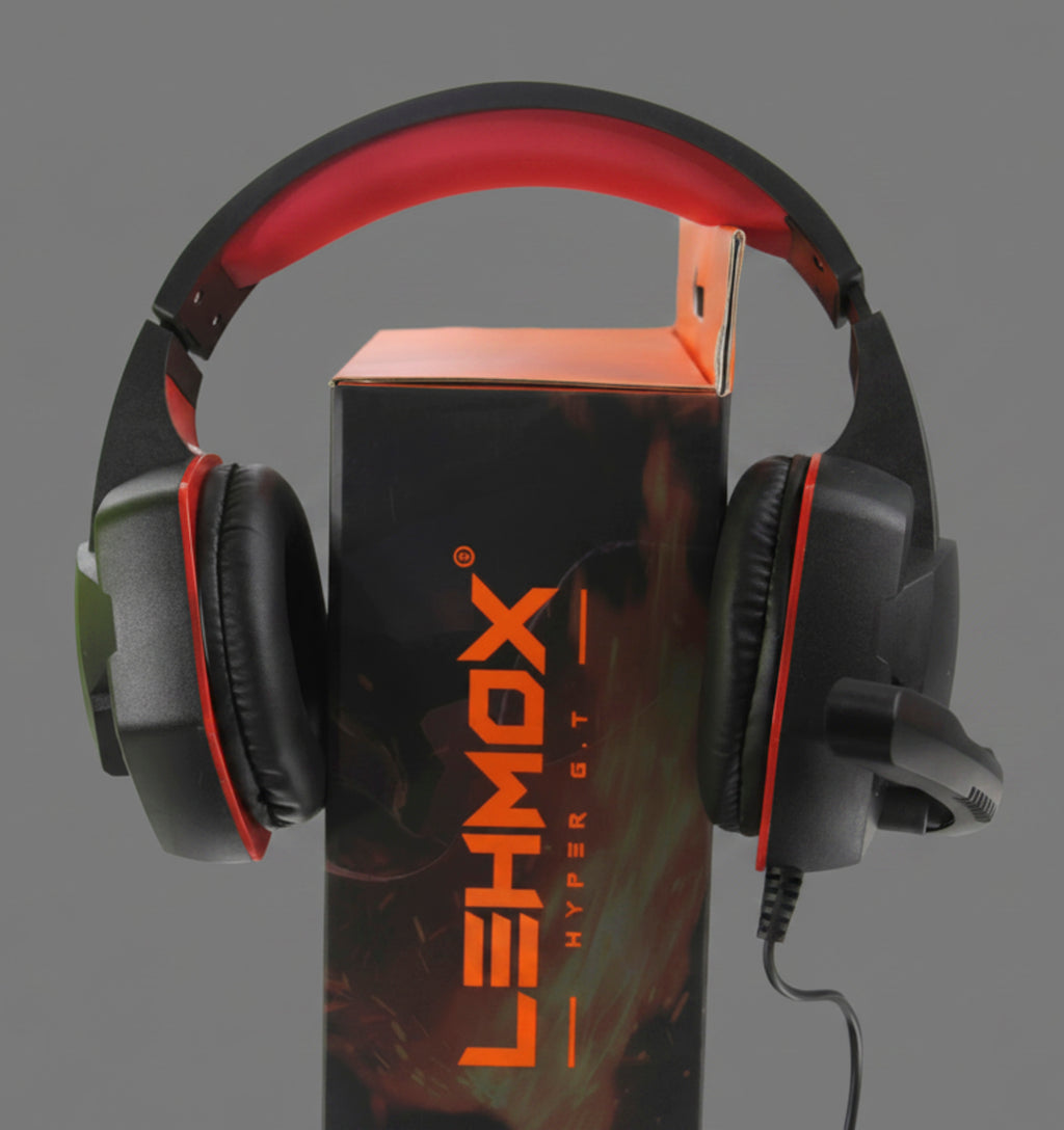 Fone gamer Headset Gamer LEHMOX LEF-1213 E-Sports P2 3,5mm PS4/Xbox One