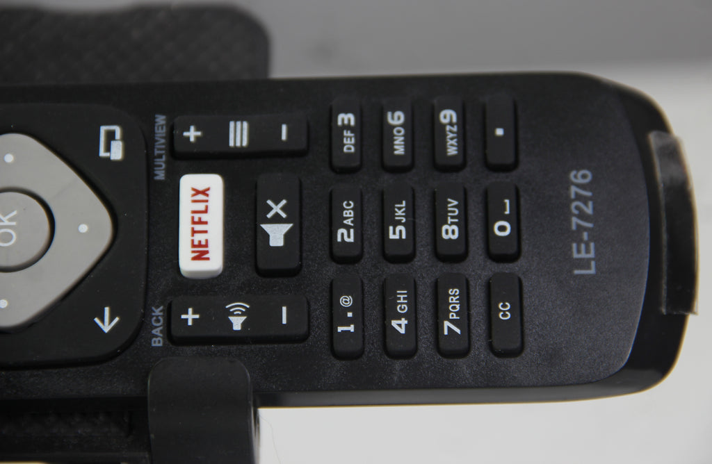 Controle Remoto para Smart TV LE-7276 com Tecla Netflix