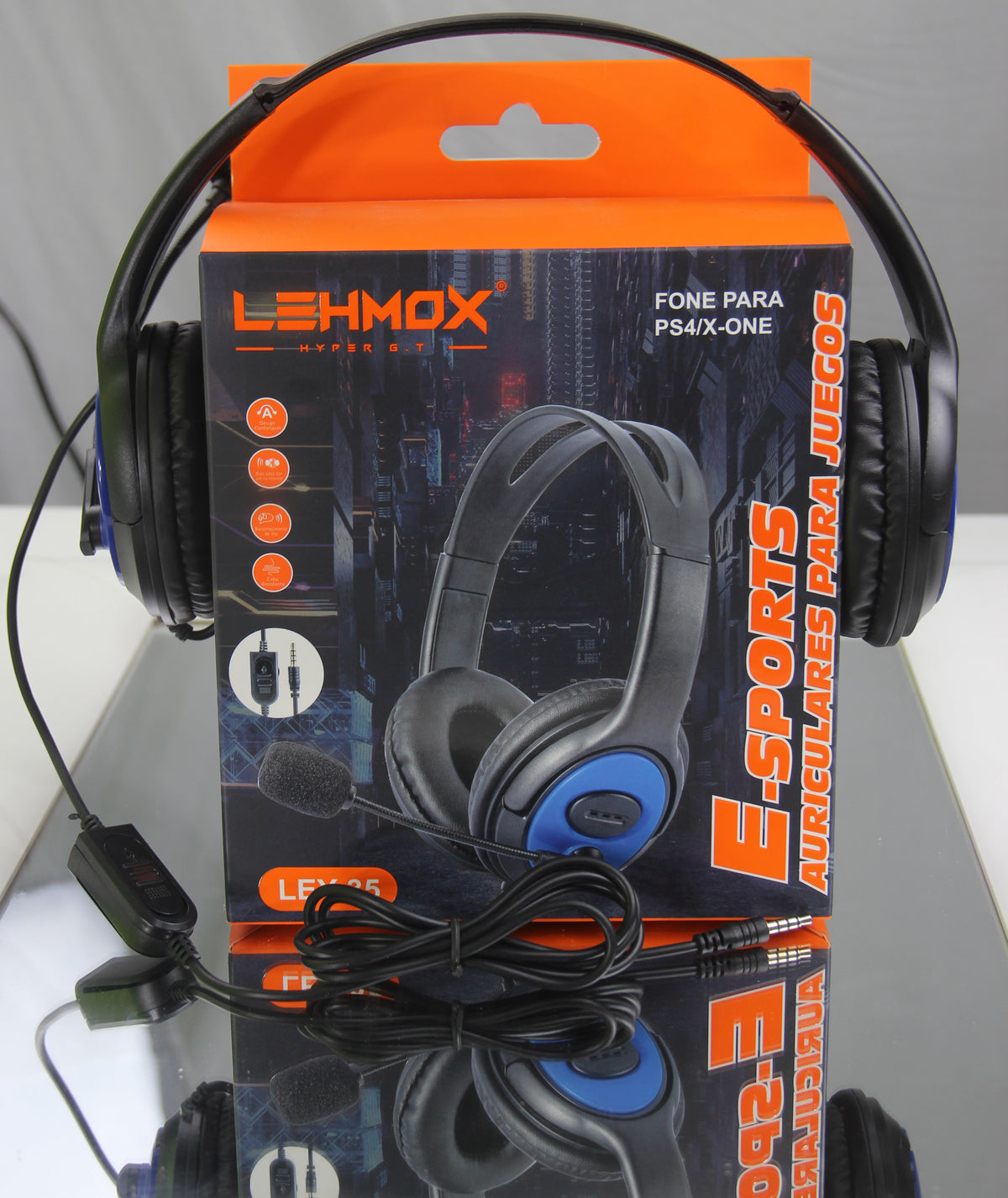 Fone Gamer Headset LEHMox LEY-35 para PS4 e Xbox One
