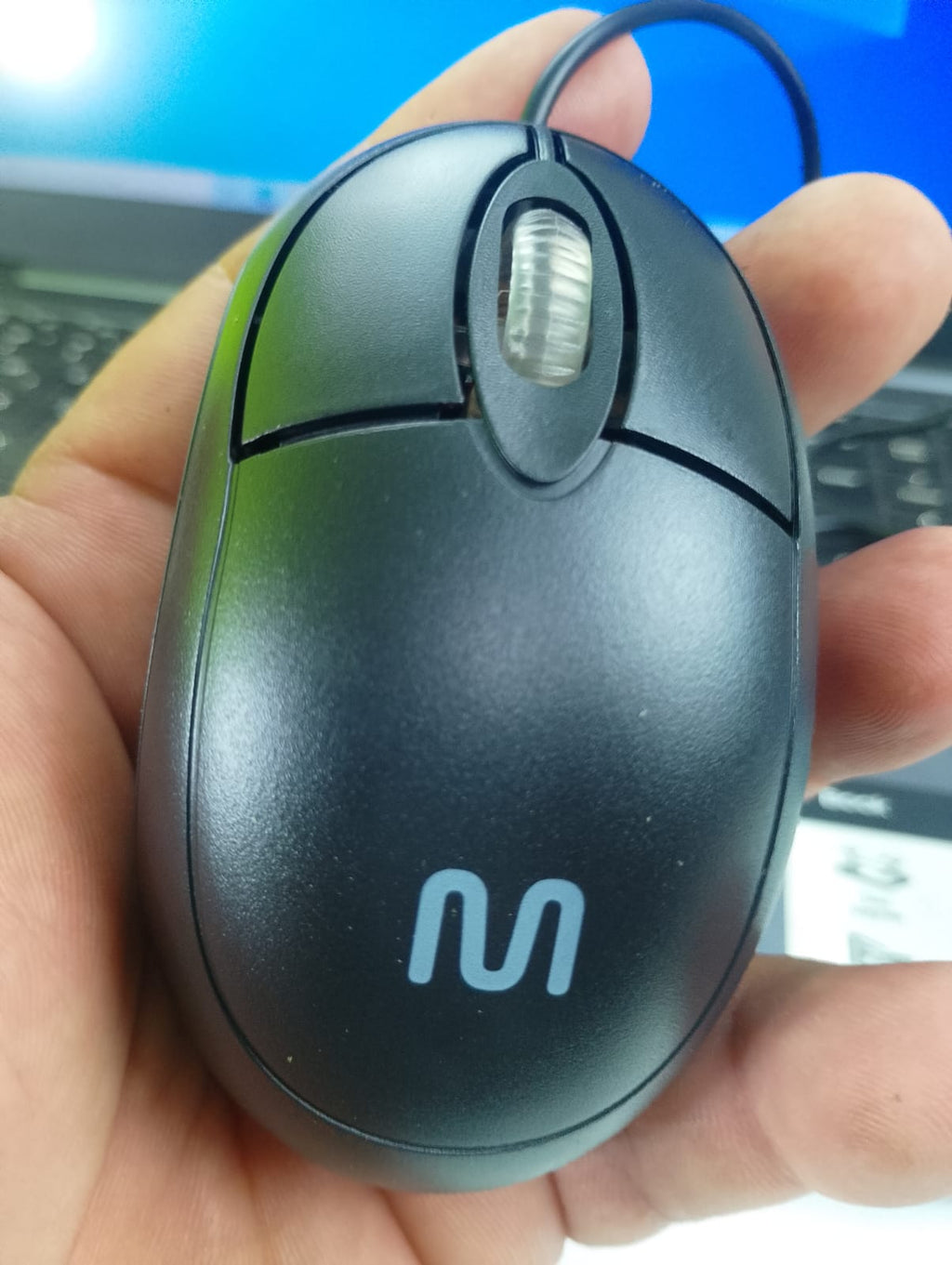 Mouse Multi MF100 Com Fio USB 1200 DPI Preto